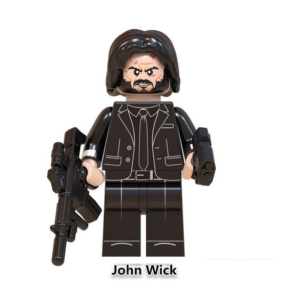 Imagem de Boneco John Wick Bloco de Montar