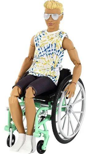 Boneco Ken Articulado Cadeirante - Mattel - Boneco Ken - Magazine Luiza