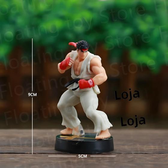 Imagem de Boneco Ken Masters Hoshi Ryu - Figura de Ação Anime Street Fighter - Decoração Kawaii para Quarto