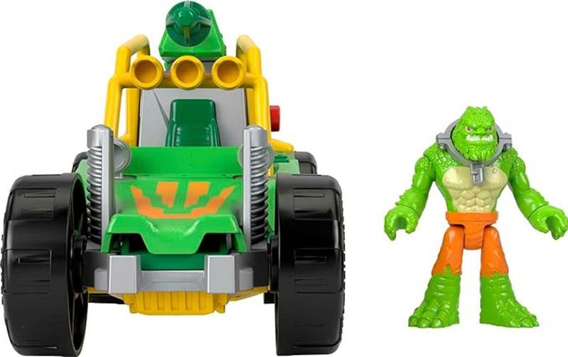 Imagem de Boneco Killer Croc e Carro De Ação Imaginext Mattel HML05