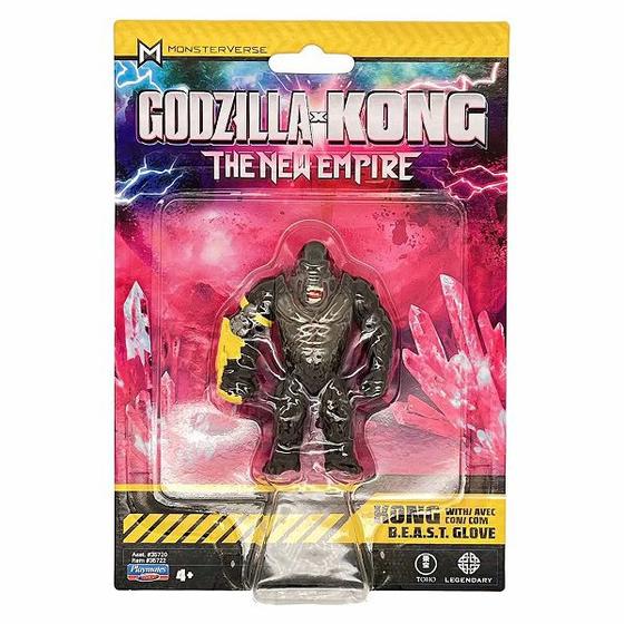 Imagem de Boneco KONG com Luva B.e.a.s.t. de 7 CM Godzilla VS KONG SUNNY 3556