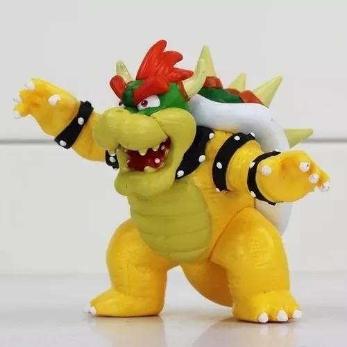 Imagem de Boneco Koopa Bowser Super Mario Bros Em Pvc bonequinho Original Brinquedo Aniversário,Namorados, Amigo Secreto,Decoração
