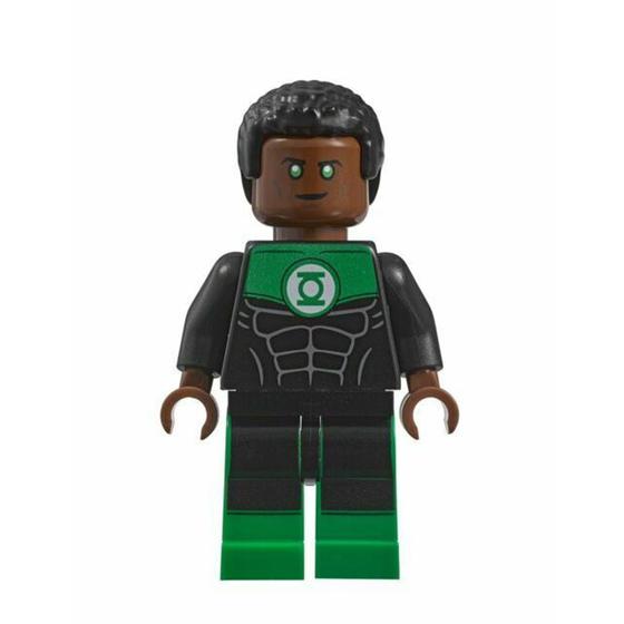 Imagem de Boneco Lanterna Verde John Stewart Bloco de Montar