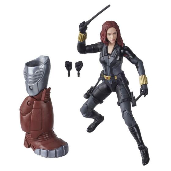 Boneco Legends Series Marvel - Viúva Negra Ruiva - Black Widow - Black ...