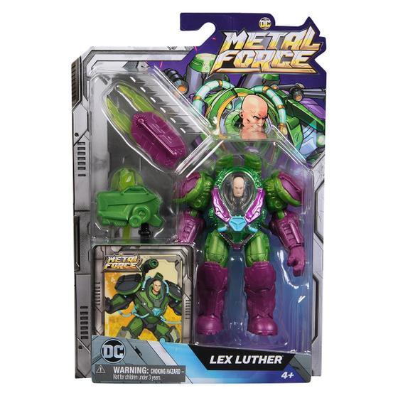Boneco Lex Luthor Articulado 10cm Metal Force - DC Comics - Bonecos ...