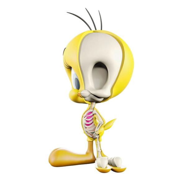 Imagem de Boneco Looney Tunes Piu Piu Tweety Xxray - Ed. Limitada