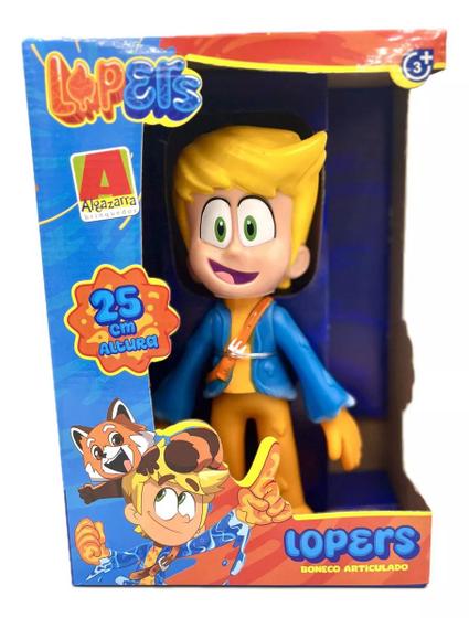 Menor preço em Boneco Lopers Vinil Articulado