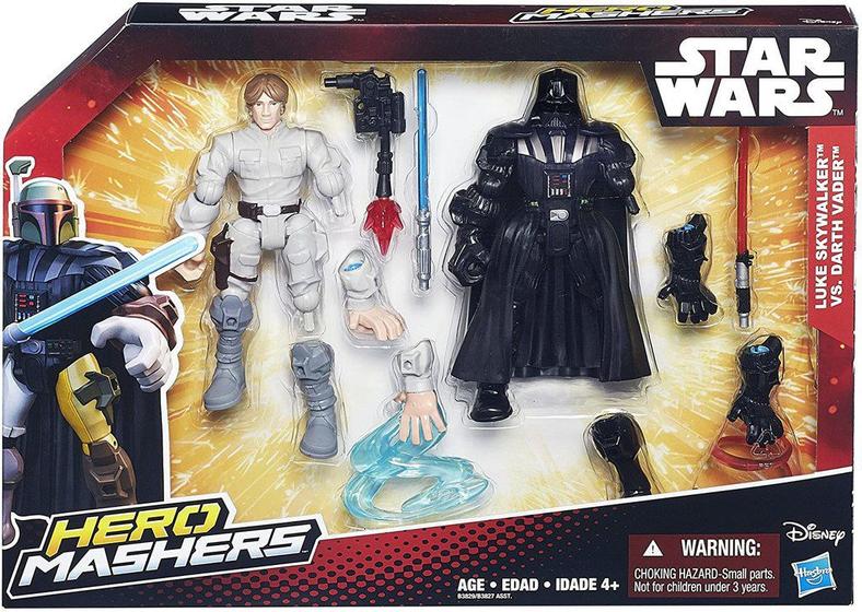 Boneco Luke SkyWalker vs Darth Vader 