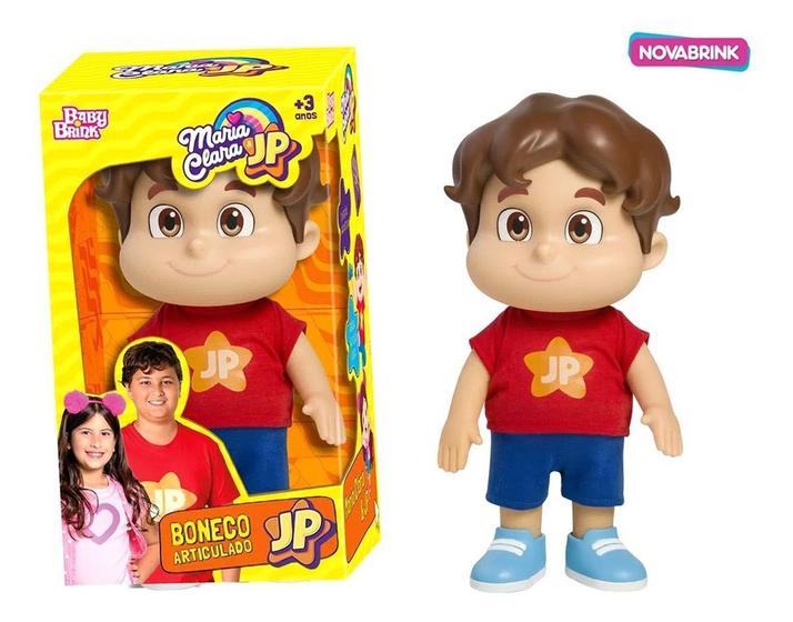Boneco Maria Clara & Jp Articulado Youtubers 28cm Novabrink - Bonecos ...