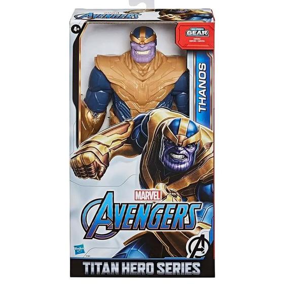 Imagem de Boneco Marvel Avengers Titan Hero Series Deluxe Thanos E7381 - Hasbro
