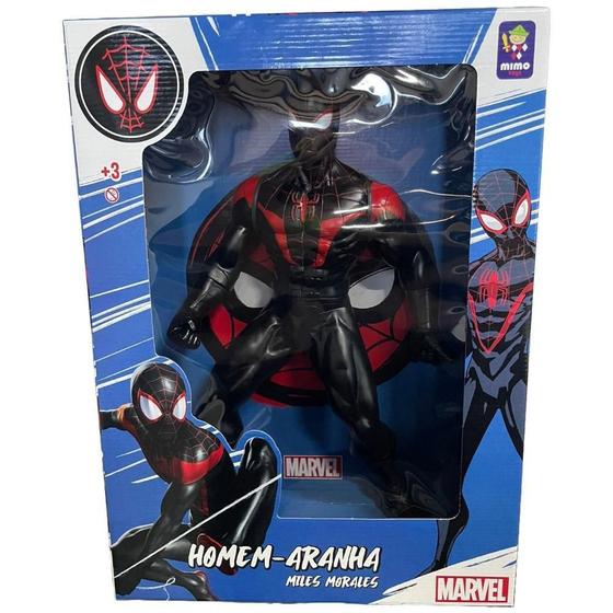 Imagem de Boneco Marvel Homem Aranha Miles Morales 45cm Mimo 1201