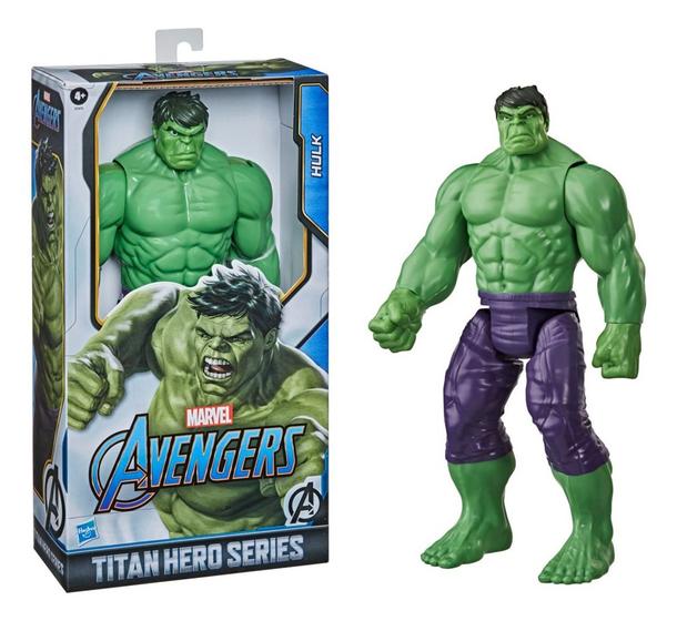 Imagem de Boneco Marvel Hulk Titan Hero Deluxe 30cm -  Hasbro E7475