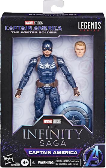 Imagem de Boneco Marvel Legends Infinity Saga Capitão America F6520