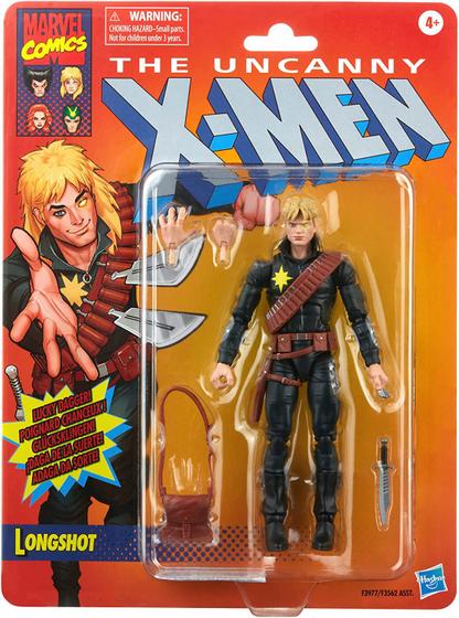 Imagem de Boneco Marvel Legends Vintage X-Men Longshot F3977 Hasbro