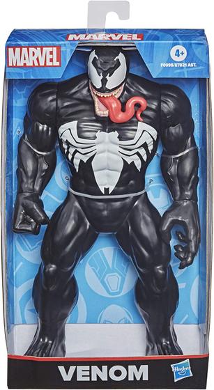 Imagem de Boneco Marvel Olympus - Venom -Hasbro, Preto, branco e vermelho