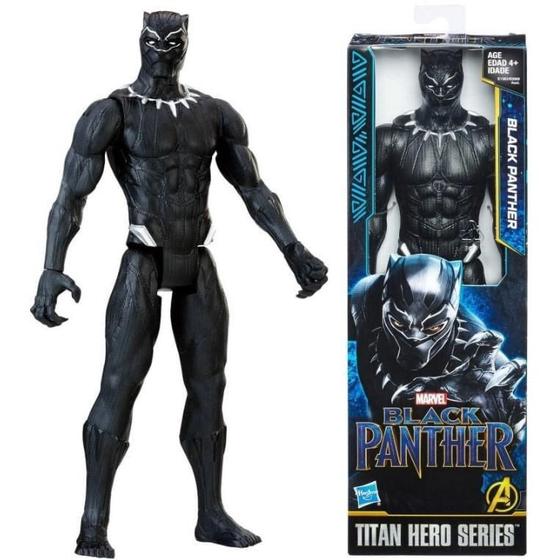 Imagem de Boneco Marvel Pantera Negra Titan Hero - E1363 30 Cm Hasbro