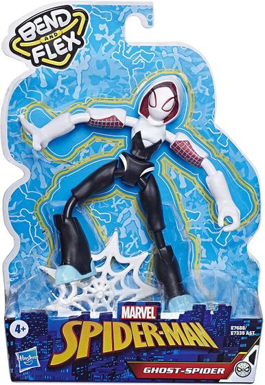 Boneco Marvel Spider Man Aranha Fantasma Ghost - Hasbro E7688 - Bonecos ...