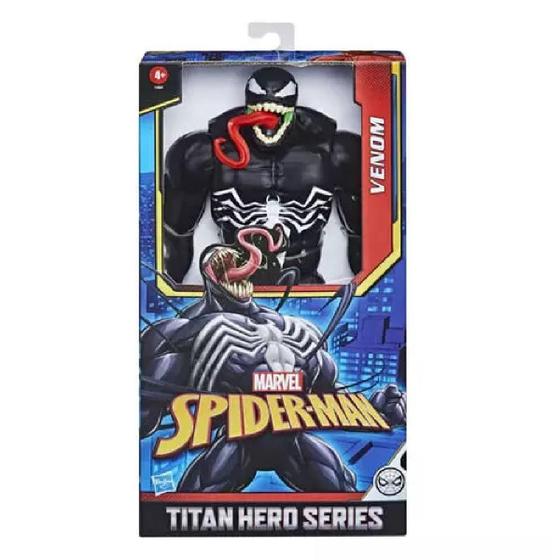 Imagem de Boneco Marvel Titan Hero Venom Spider Man Hasbro F4984