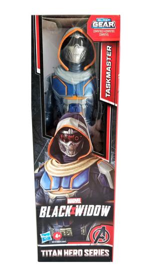 Imagem de Boneco Marvel Viúva Negra Vingadores Taskmaster Figura 30 cm Black Widow Blast Gear