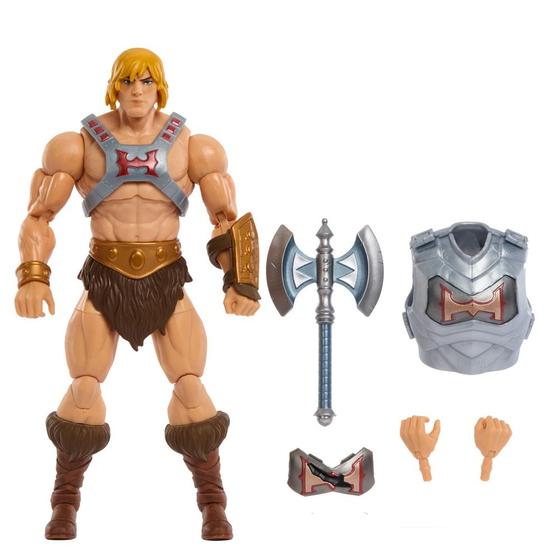 Imagem de Boneco Master of Universe Revolution Battle Armor He-man