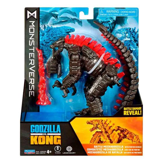 Imagem de Boneco Mechagodzilla de Batalha de 14cm - Godzilla vs Kong