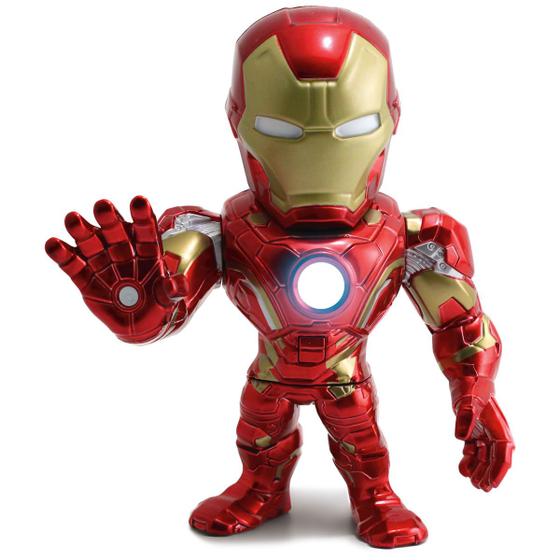 Imagem de Boneco Metal DTC 15 cm - Homem de Ferro - Avengers
