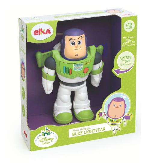 Imagem de Boneco Meu Amigo Buzz Lightyear com Som Toy Story - Elka