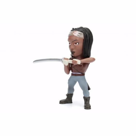 Imagem de Boneco Michonne The Walking Dead Metals Die Cast Jada Toys 