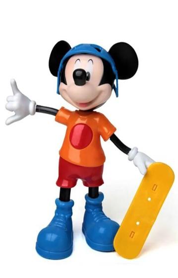 Imagem de Boneco Mickey Radical Skatista Boneca Menino Com Som Frases - Elka