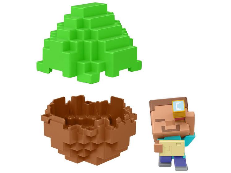 Boneco Minecraft Mini Ovo 6,35cm Mattel Menor preço em Boneco Minecraft Mini Ovo 6,35cm Mattel