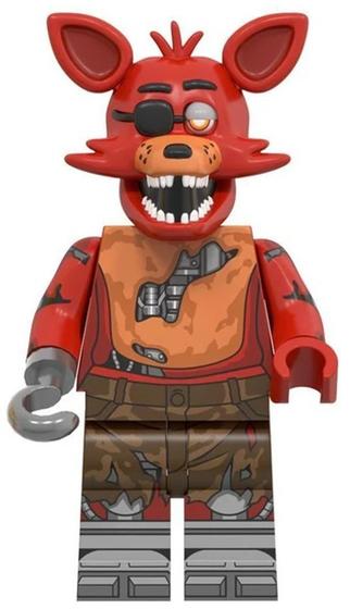 Imagem de Boneco Minifigra Foxy Five Nights at Freddy