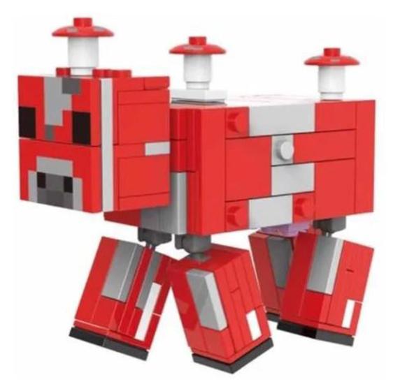 Imagem de Boneco Minifigure Blocos De Montar Coguvaca Minecraft