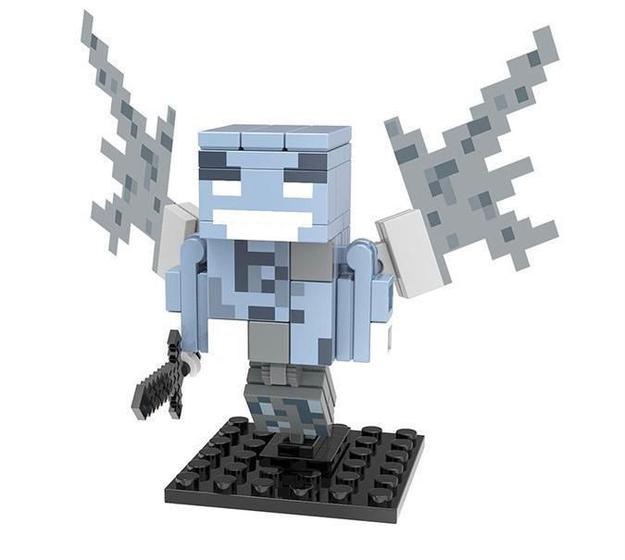Imagem de Boneco Minifigure Blocos De Montar Vex Minecraft