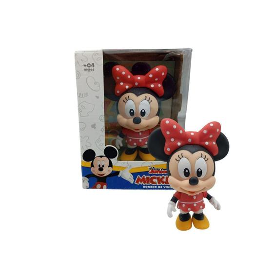 Imagem de Boneco Minnie Mickey E Amigos Disney Jr Vinil - 12Cm - Lider