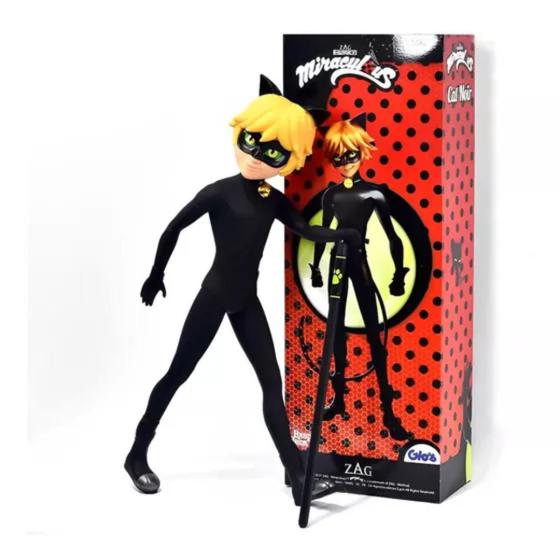 Imagem de Boneco Miraculous - As Aventuras De Ladybug - Cat Noir