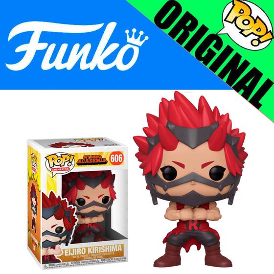 Imagem de Boneco My Hero Academia Eijiro Kirishima Pop Funko 606 Original