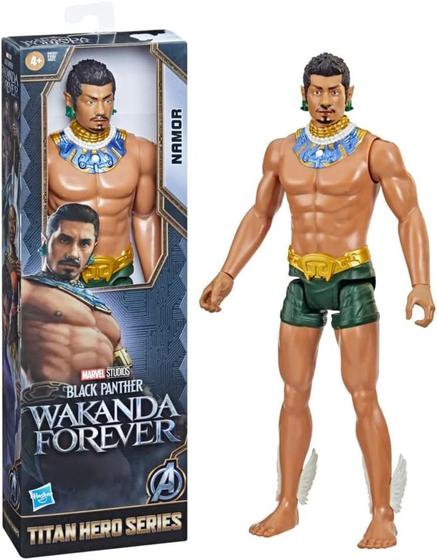 Imagem de Boneco Namor 30cm Pantera Negra Wakanda Para Sempre - Hasbro