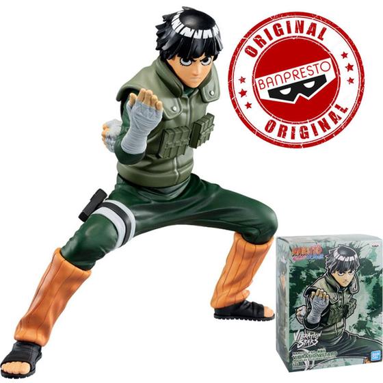 Imagem de Boneco Naruto Shippuden Rock Lee Vibration Stars Bandai Banpresto