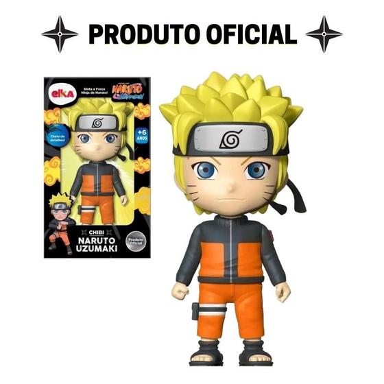 Imagem de Boneco Naruto Uzumaki Shippuden Original Chibi Elka