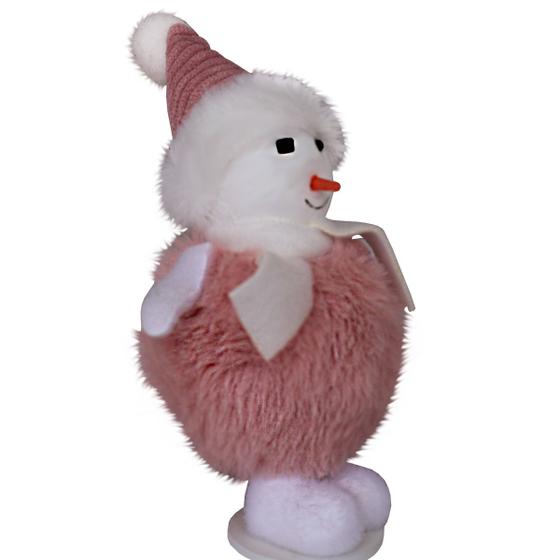 Imagem de Boneco Natal Pompom Rosinha Papai Noel Natalino Enfeite Rena