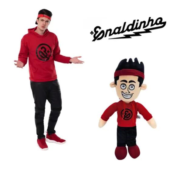 Boneco Oficial de Pelúcia do Enaldinho Original - Algazarra - Boneco ...