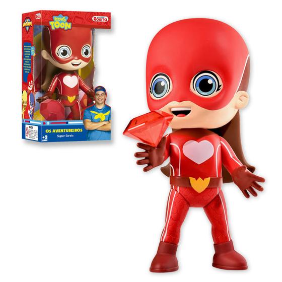 Imagem de Boneco Os Aventureiros Luccas Neto Pedra do Poder 27cm