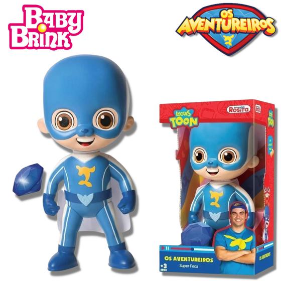 Boneco os aventureiros super foca coleção pedra poder rosita - Bonecos ...