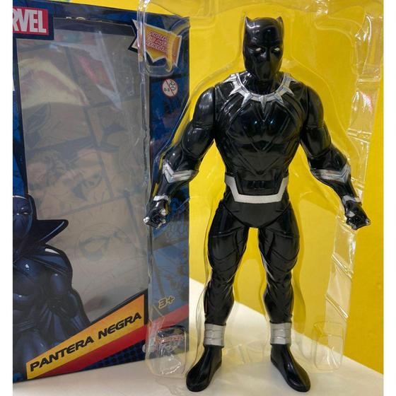 Imagem de Boneco Pantera Negra Marvel - SEMAAN