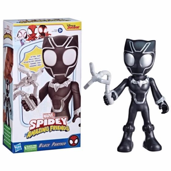 Imagem de Boneco Pantera Negra Spidey And His Aming Friends 23 Cm