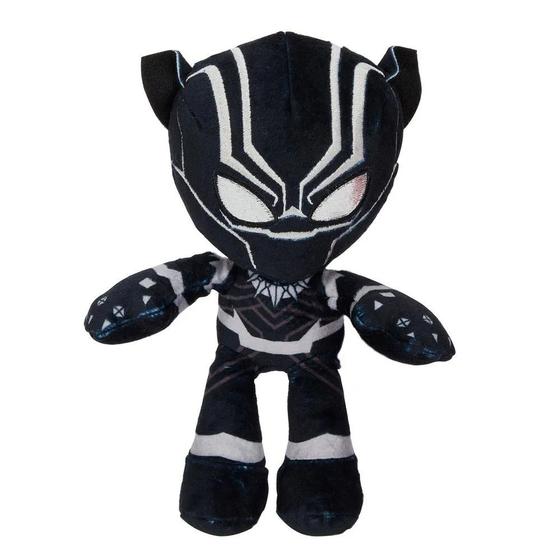 Imagem de Boneco Pelúcia Marvel Pantera Negra 25cm Mattel