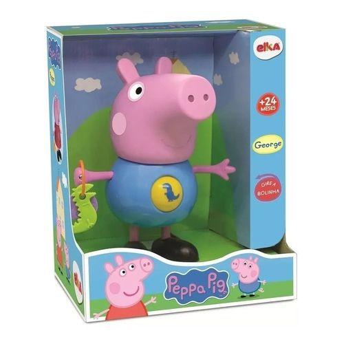 Imagem de Boneco Peppa Pig - George com Atividades - Elka