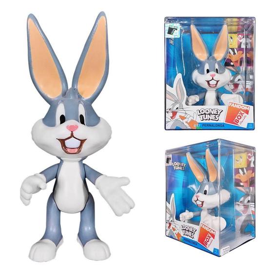 Imagem de Boneco Pernalonga Looney Tunes Fandombox Brinquedo Coleção