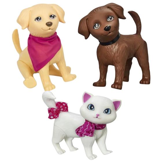 Imagem de Boneco Pet Barbie Original Cachorro Gato Blissa DJ Taffy