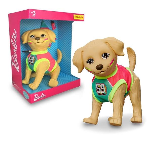 Boneco Pet Da Barbie Cachorrinha Taff Esportista - Pupee - Boneca ...